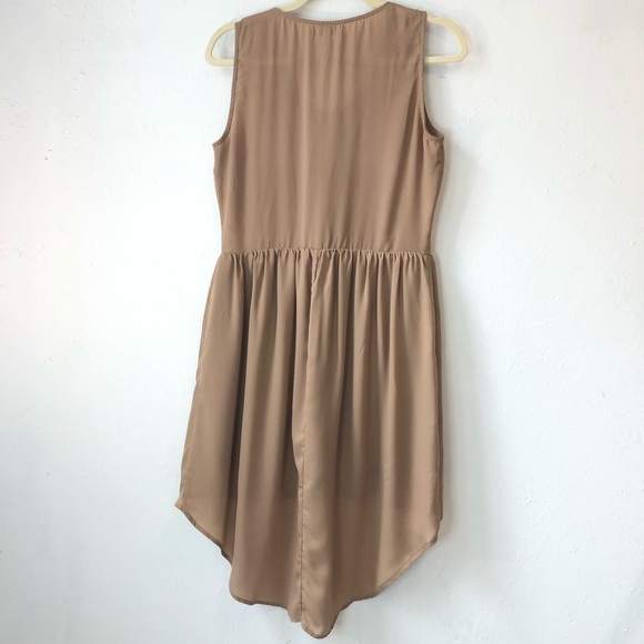 Umgee USA Hi lo dress casual lace side cutouts Lrg - Picture 8 of 9